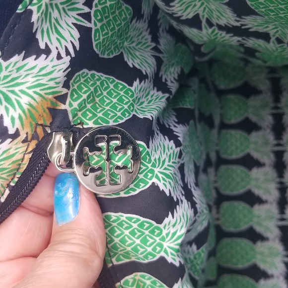 Large Tory Burch Canvas Tote - Picture 8 of 14